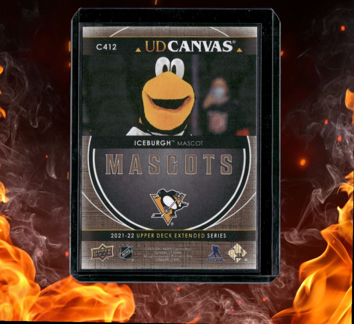 2021-22 Upper Deck Iceburgh Mascots Canvas #C412