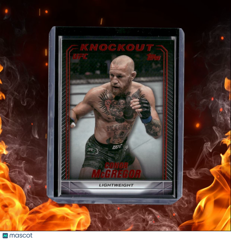 2024 Topps UFC Connor McGregor Knockout