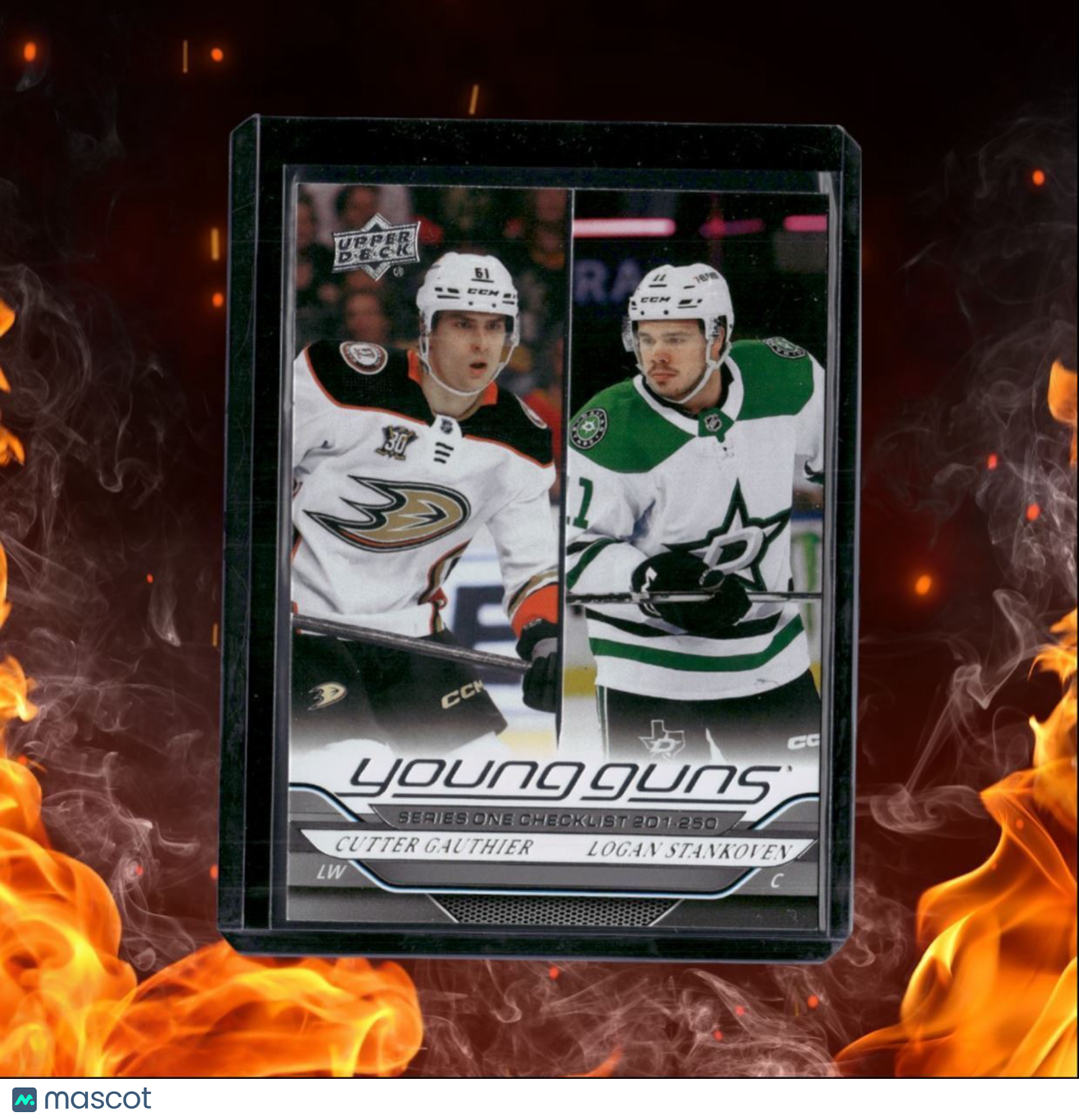 2024-25 Upper Deck Cutter Gauthier / Logan Stankoven Young Guns CL Rookie #250