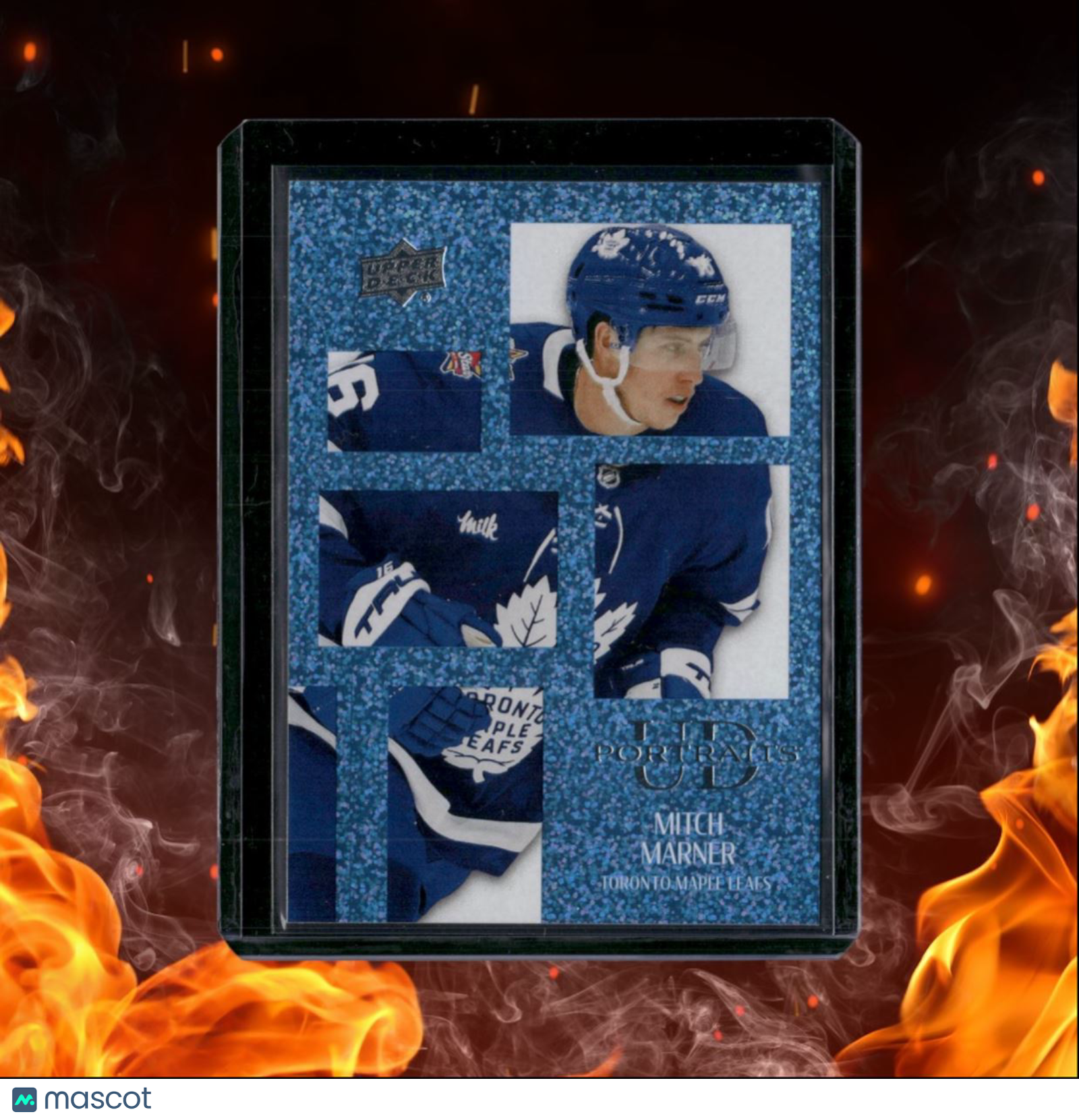 2024-25 Upper Deck Mitch Marner UD Portraits Sparkle #P-22