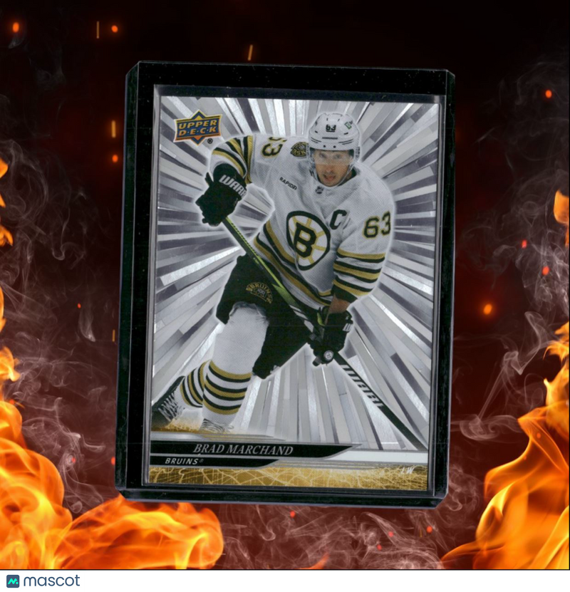 2024-25 Upper Deck Brad Marchand Silver Outburst