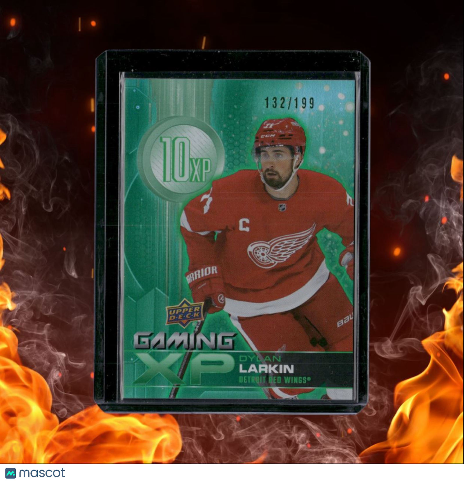 2024-25 Upper Deck Dylan Larkin Gaming XP Green 132/199 #GXP-22