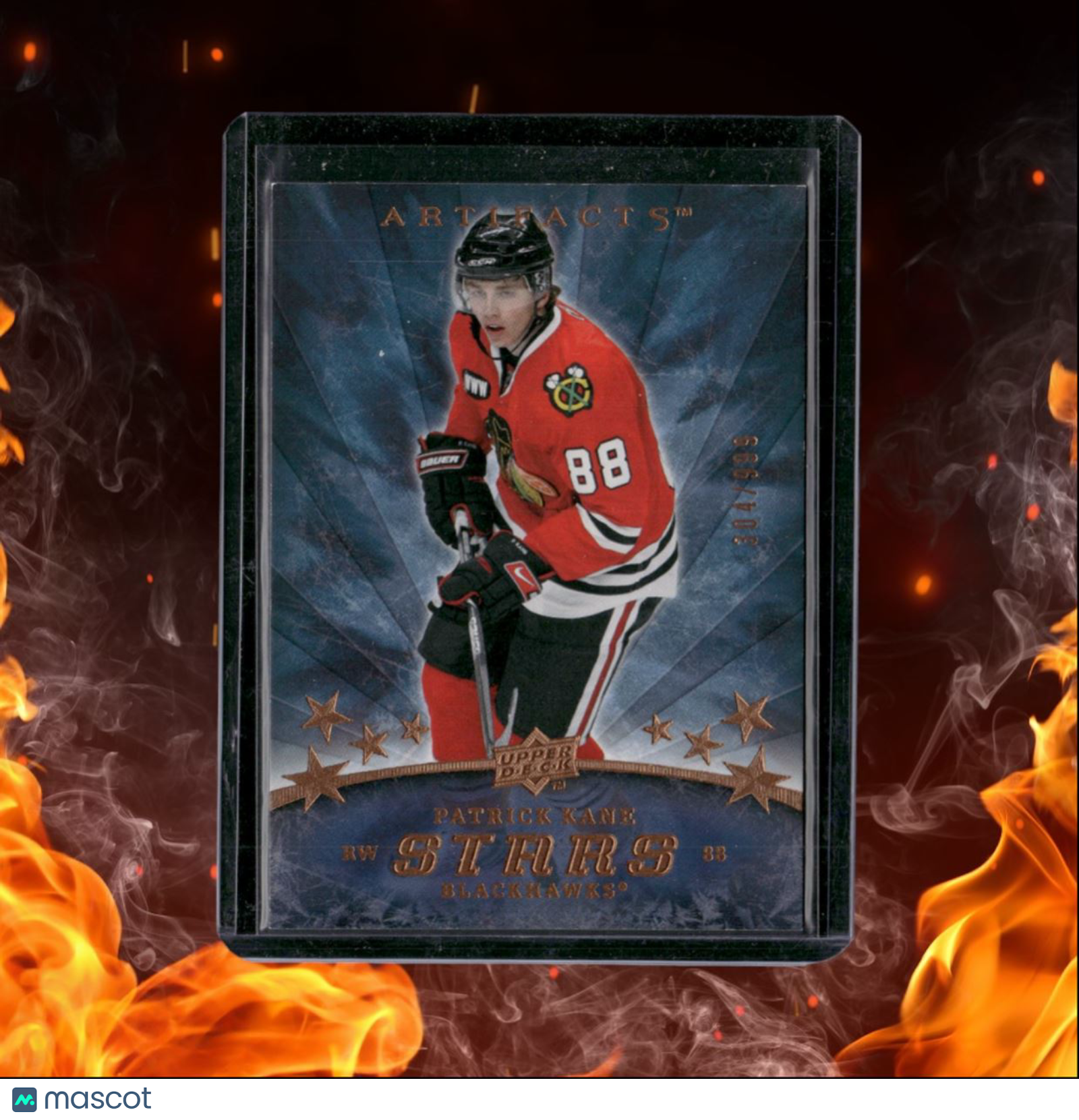 2008-09 Upper Deck Artifacts Patrick Kane Stars 2nd Year 304/999 #188