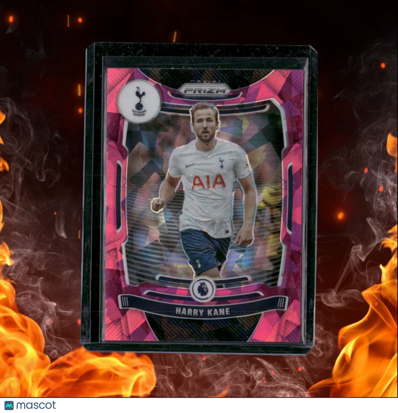 2021 Panini Prizm Harry Kane Pink Cracked Ice Prizm