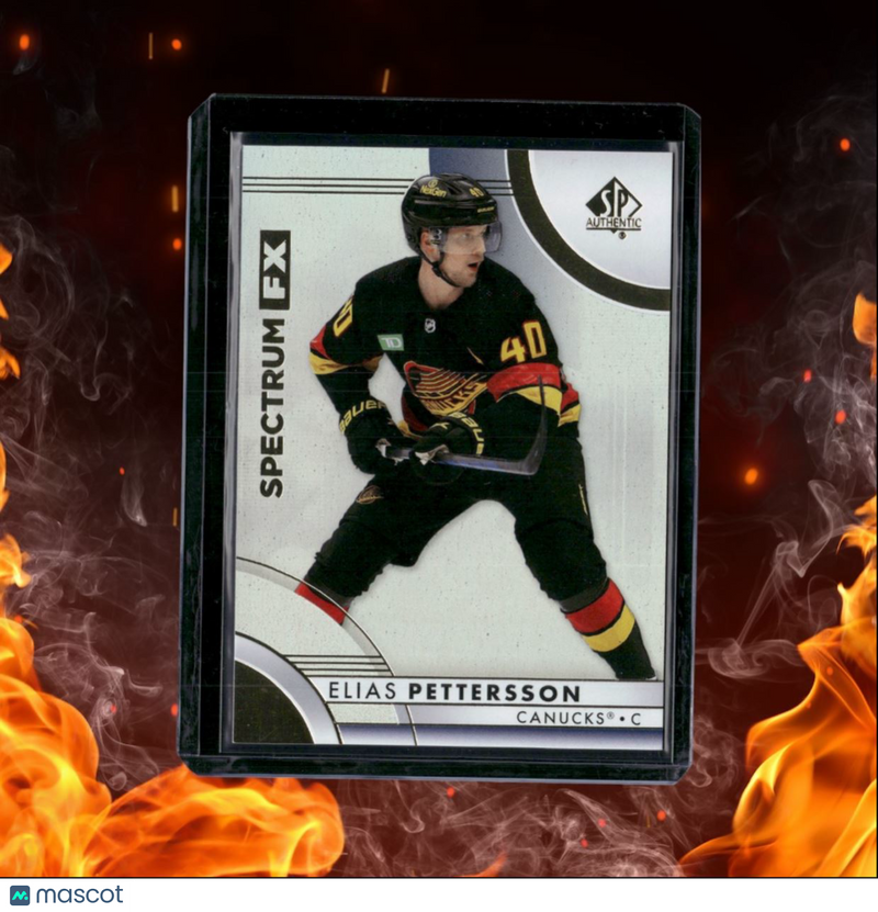 2023-24 SP Authentic Elias Pettersson Spectrum FX (A)