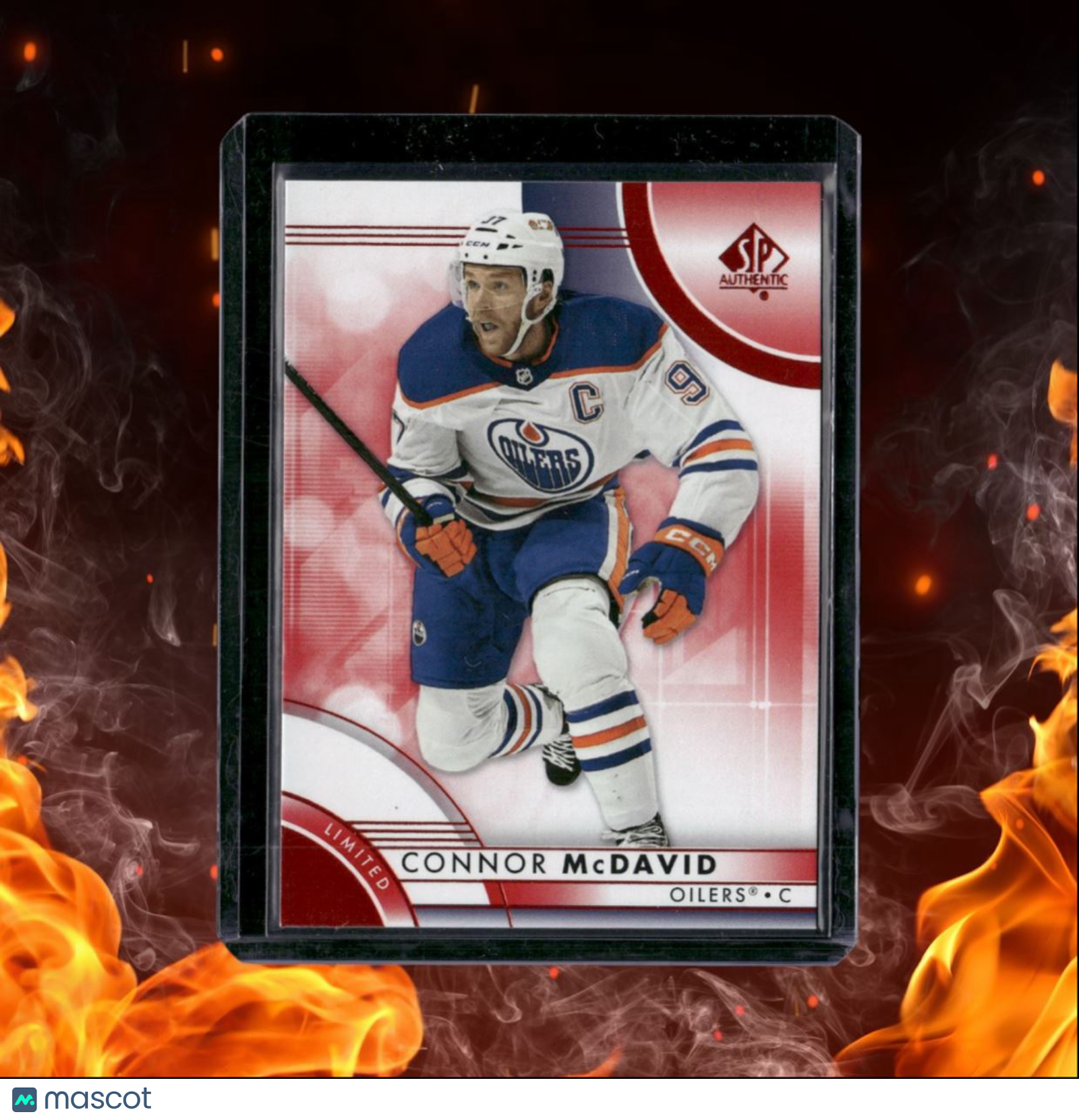 2023-24 SP Authentic Connor McDavid Limited Red (B) #1