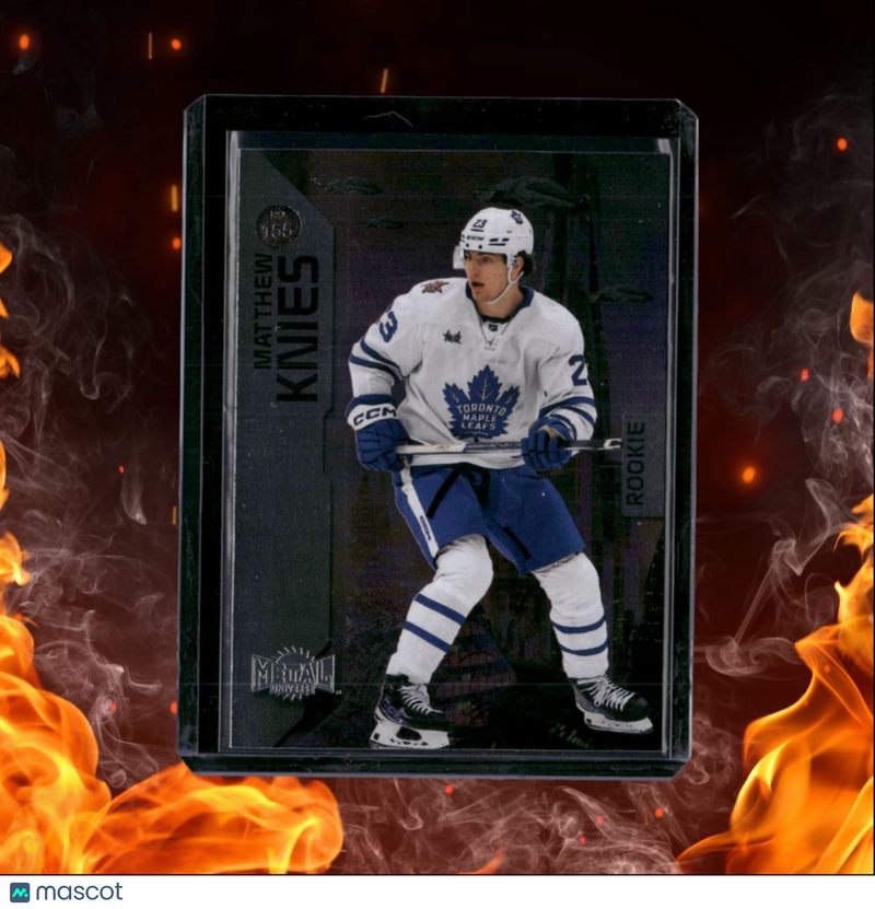 2023-24 SkyBox Metal Universe Matthew Knies Rookie