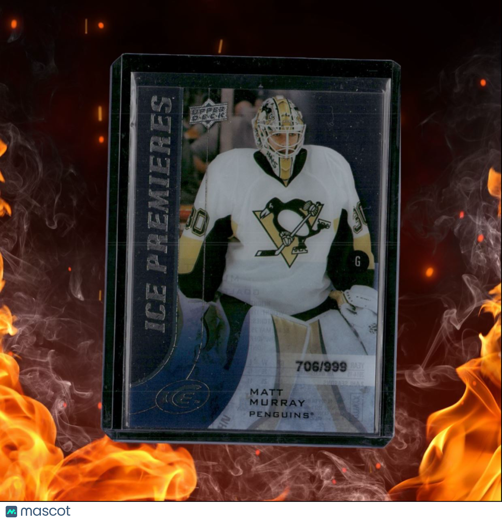 2015-16 Upper Deck Ice Matt Murray Ice Premieres Rookie 706/999 #170