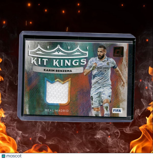 2022 Panini Donruss Karim Benzema Kit Kings Jersey #KK-KB