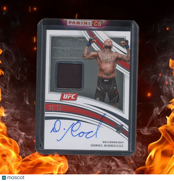 2022 Panini Immaculate UFC DANIEL RODRIGUEZ Rookie Relic Auto /99 #105 Sealed