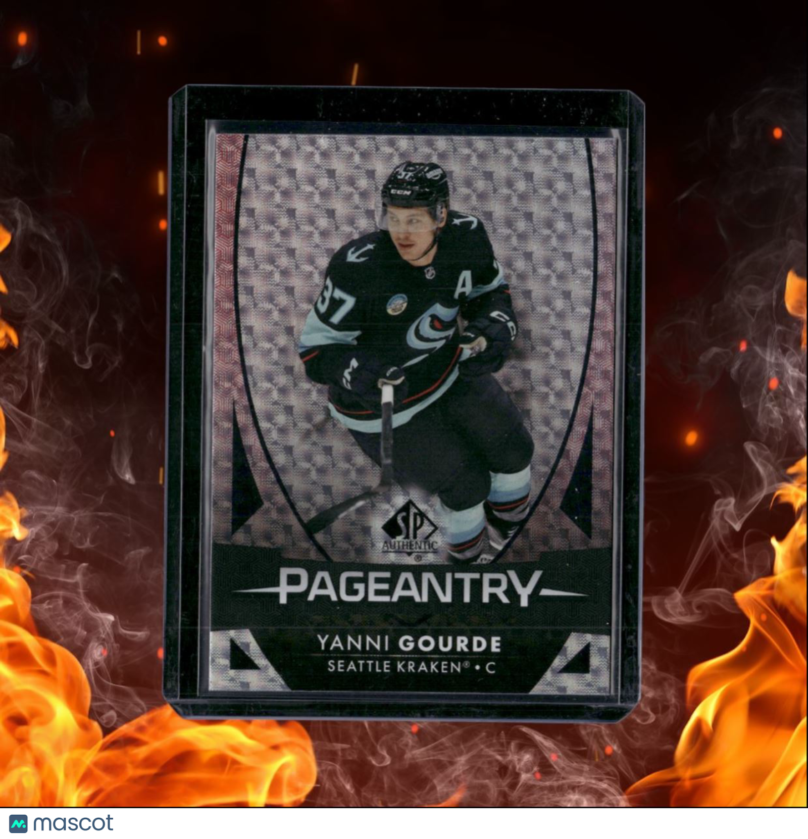 2023-24 SP Authentic Yanni Gourde Pageantry Red SP #P-45