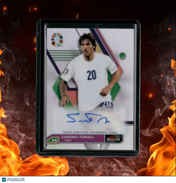 2023 Topps Finest Road to Euro Sandro Tonalli Refractor Auto #BCA-ST