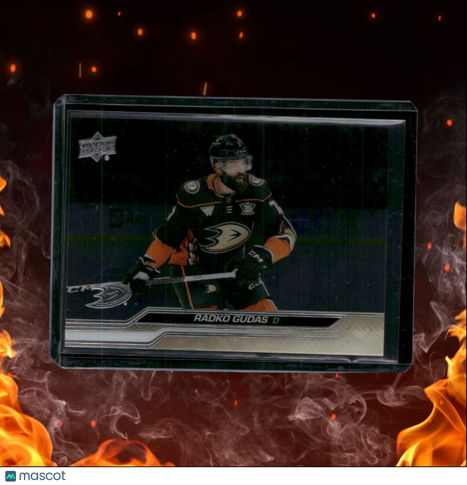 2023-24 Upper Deck Radko Gudas Clear Cut SSP #501