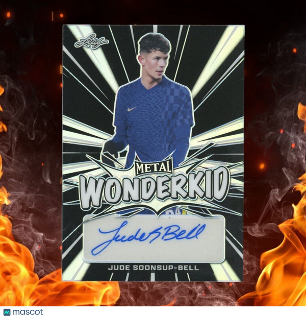 2022 Leaf Metal JUDE SOONSUP-BELL Auto /15 Wonderkid Black Prismatic #WK-JSB