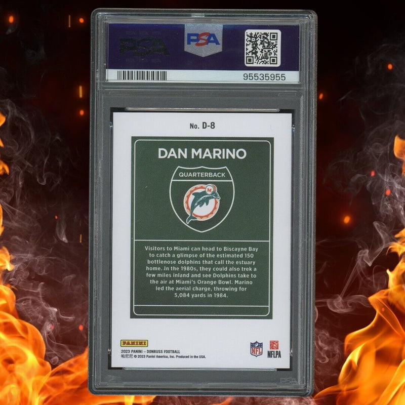 2023 Panini Donruss DAN MARINO Downtown! PSA 9