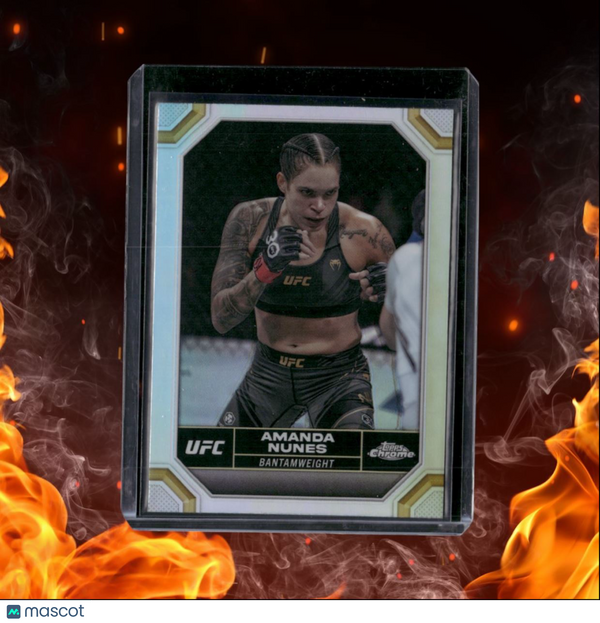 2024 Topps Chrome UFC Amanda Nunes Refractor #15