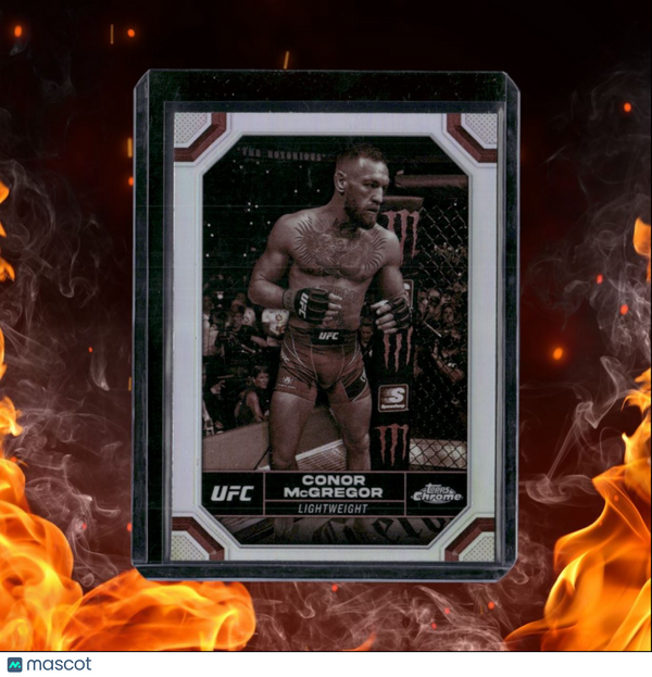 2024 Topps Chrome UFC Connor McGregor Sepia Refractor #49