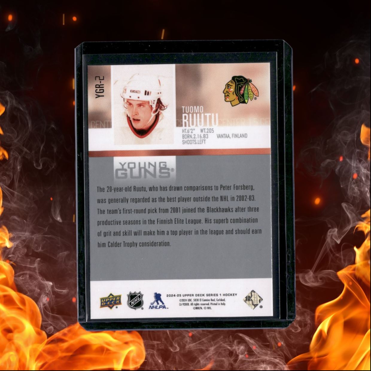 2024-25 Upper Deck Tuomo Ruutu Young Guns Renewed #YGR-2