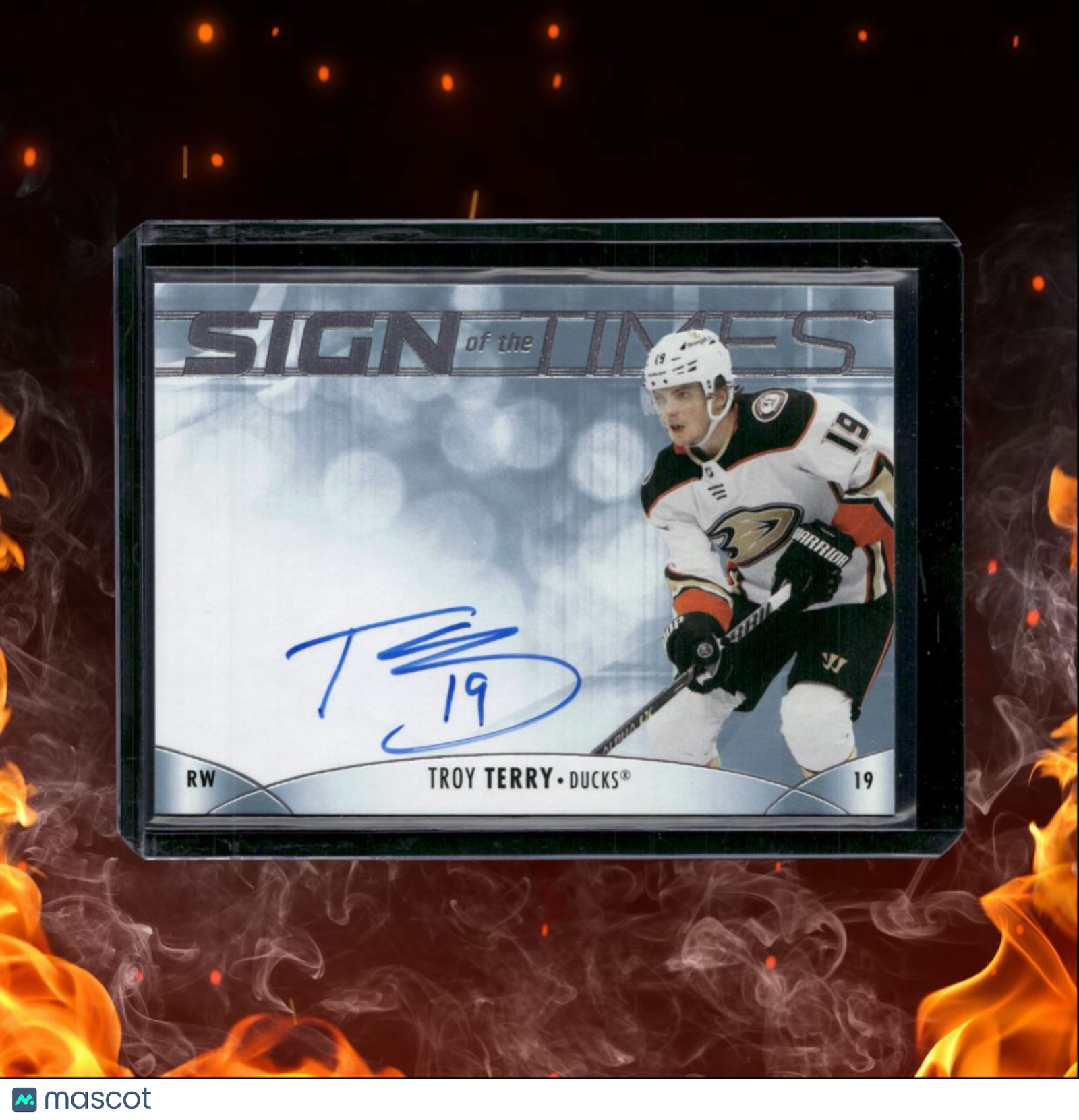 2023-24 SP Authentic Troy Terry Sign of the Times Auto #SOTT-TE