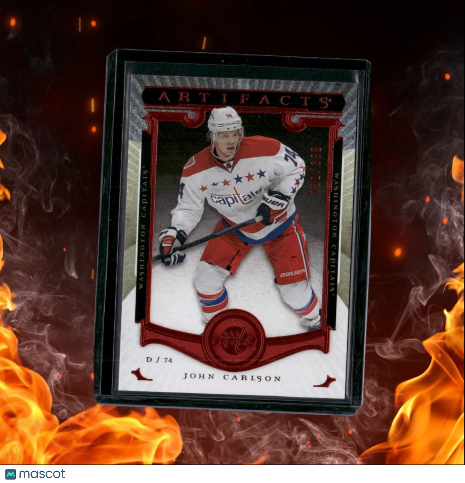 2015-16 Upper Deck Artifacts John Carlson Ruby 291/399 #40