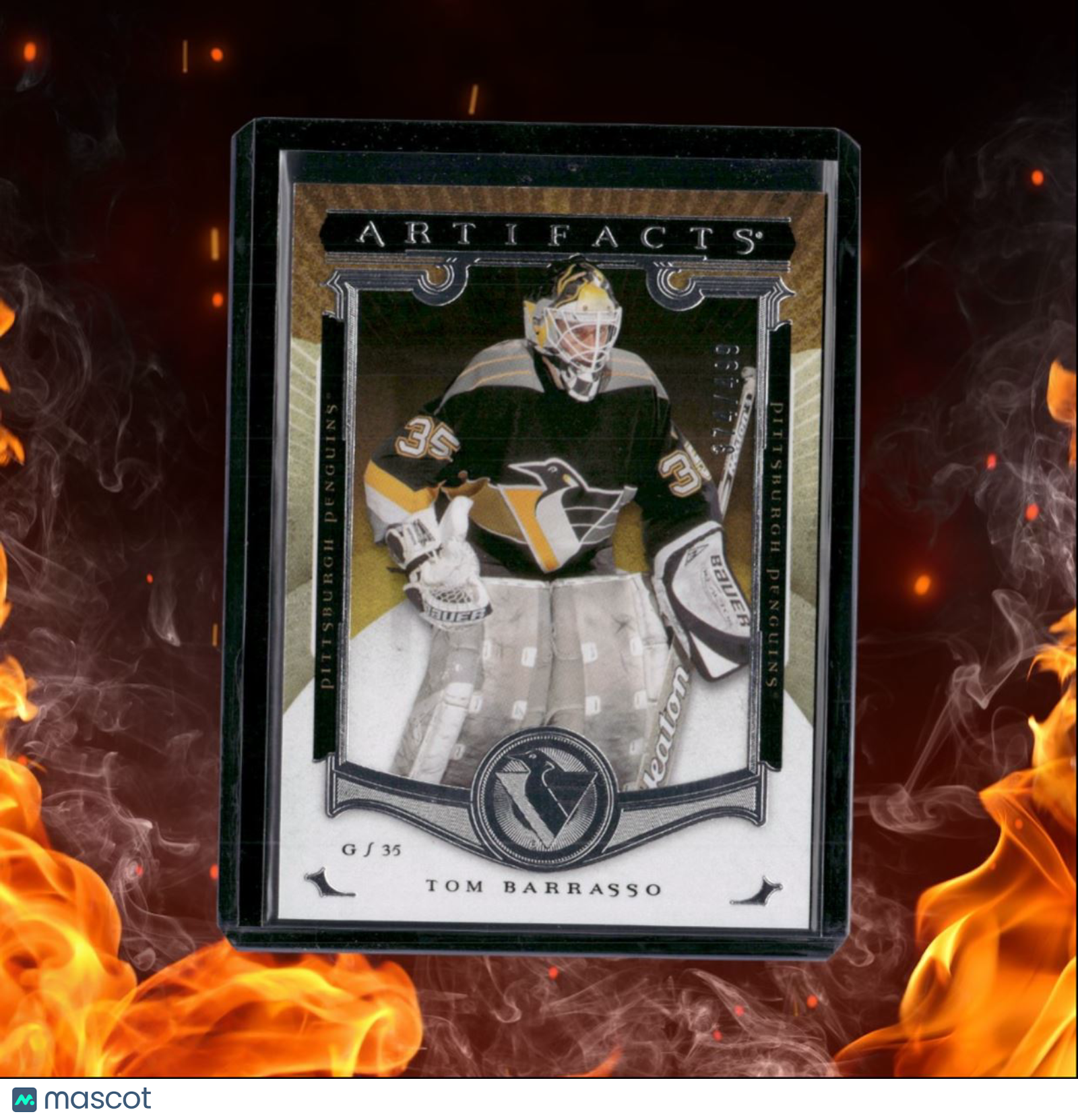 2015-16 Upper Deck Artifacts Tom Barrasso Silver 374/499 #144