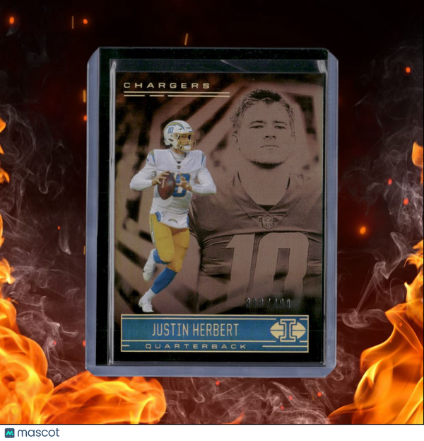 2021 Panini Illusions Justin Herbert Bronze 398/499 #28