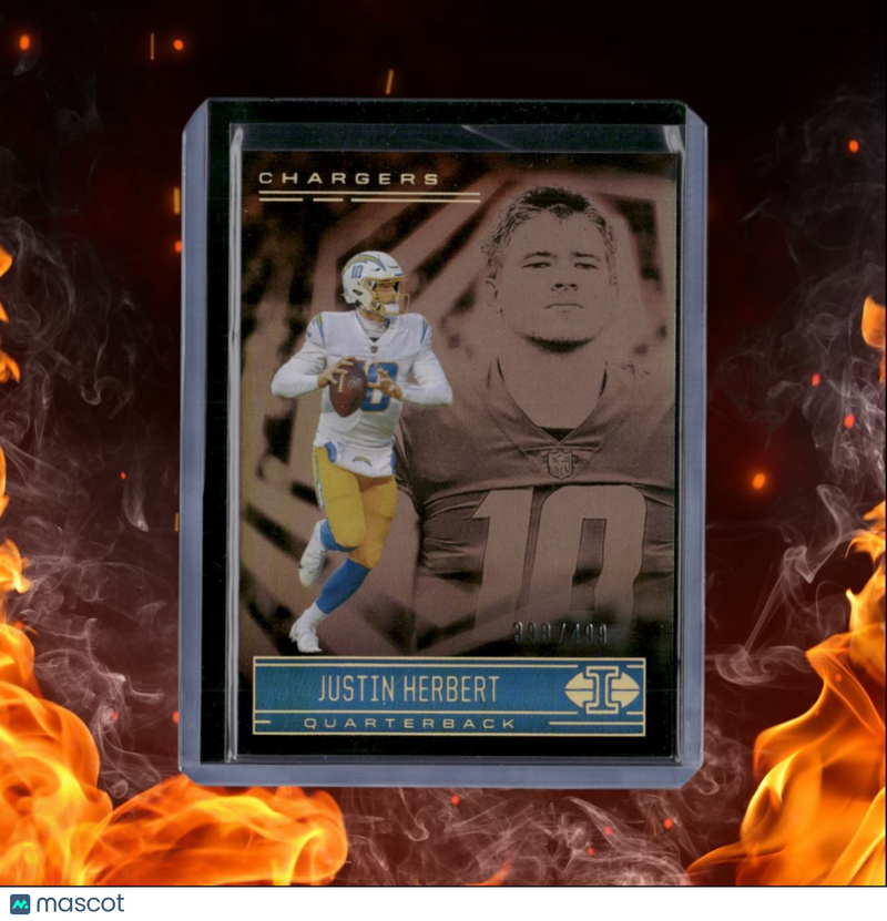 2021 Panini Illusions Justin Herbert Bronze 398/499