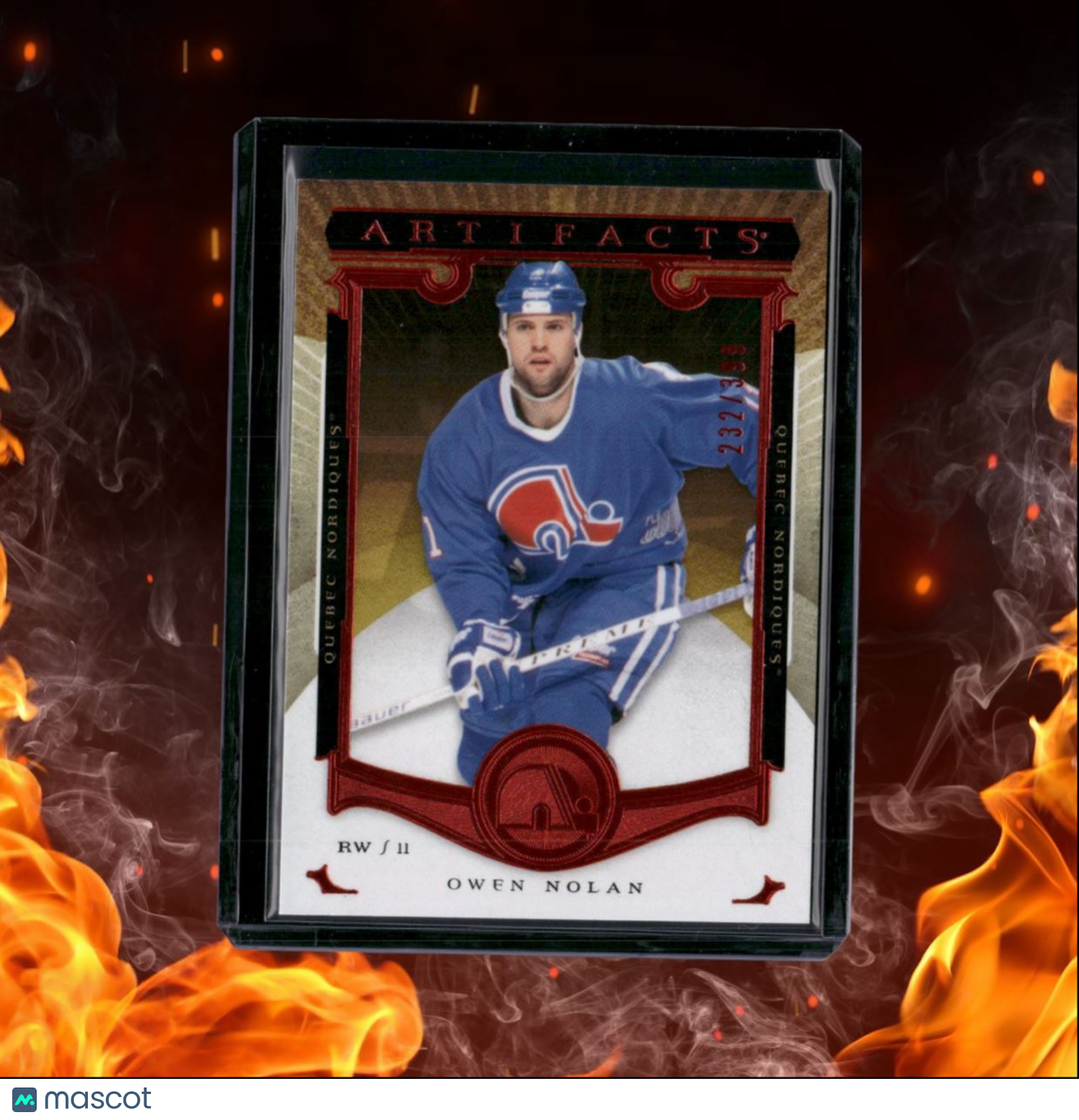 2015-16 Upper Deck Artifacts Owen Nolan  Ruby 232/399 #148