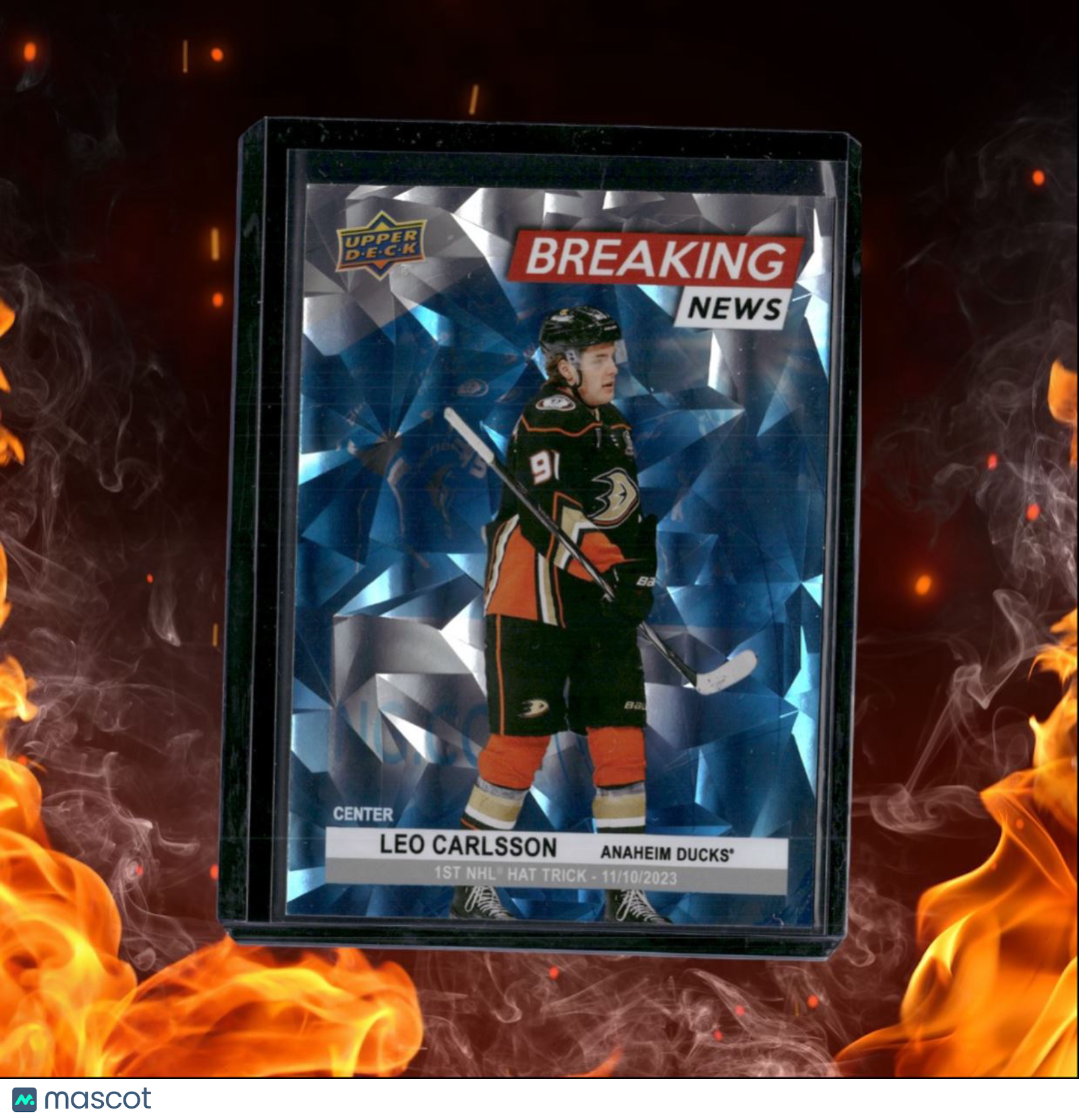 2024-25 Upper Deck Leo Carlsson Breaking News #BN-23
