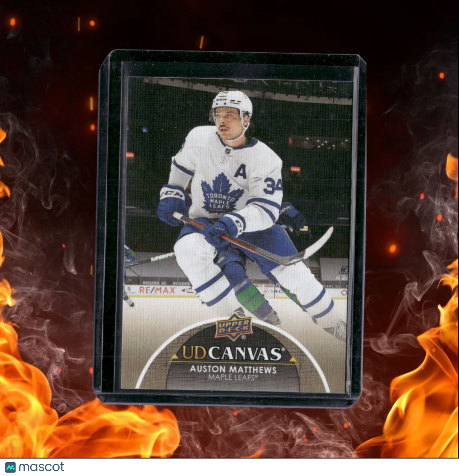 2021-22 Upper Deck Auston Matthews UD Canvas #C77