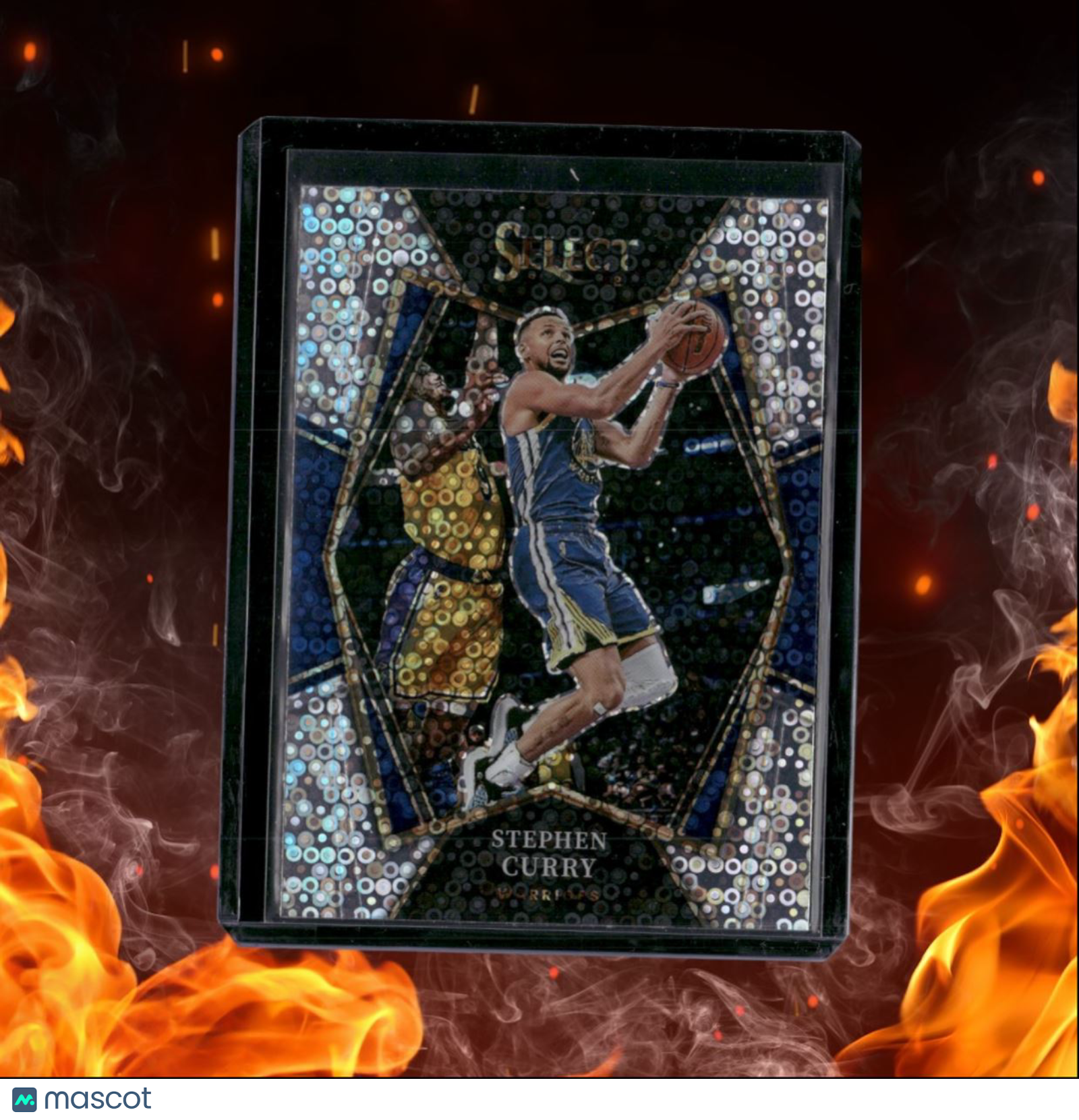 2021-22 Panini Select Stephen Curry Fast Break Disco Prizm #121