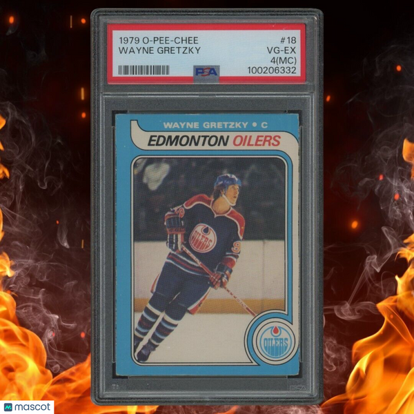 1979 O-Pee-Chee WAYNE GRETZKY Rookie PSA 4 (MC) #18