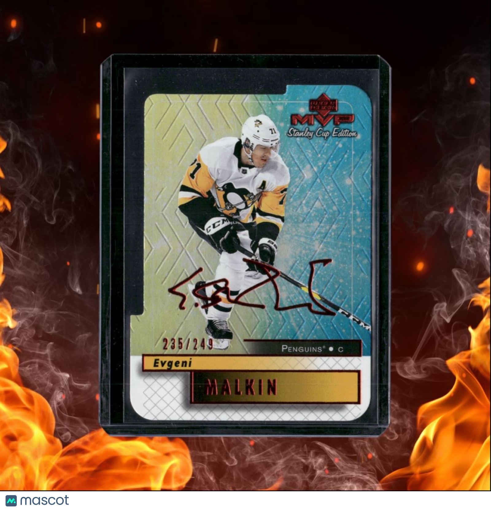 2019-20 Upper Deck MVP Evgeni Malkin Colors & Contours Stanley Cup Edition