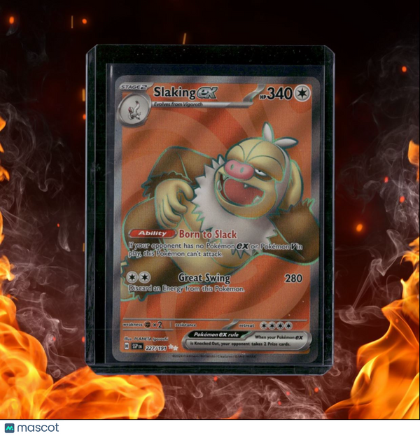 2024 Pokemon Surging Sparks Slaking Ultra Rare Full Art #227/191