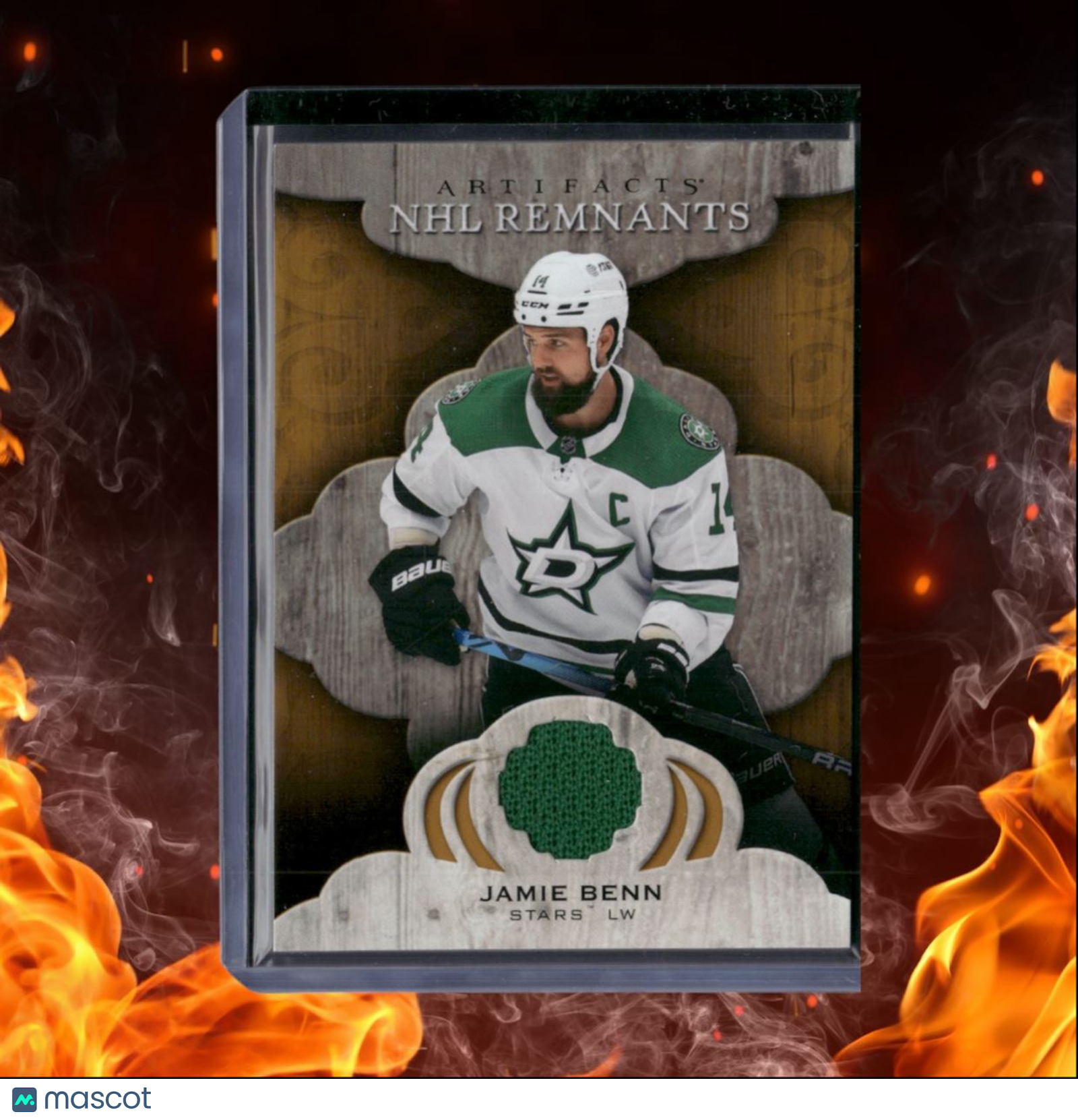 2021-22 Upper Deck Artifacts Jamie Benn NHL Remnants Jersey #NR-JB