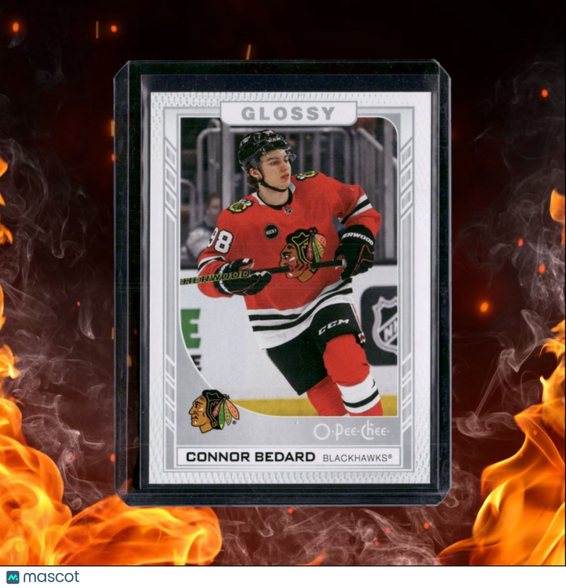 2023-24 Upper Deck Connor Bedard O-Pee-Chee Glossy Rookie