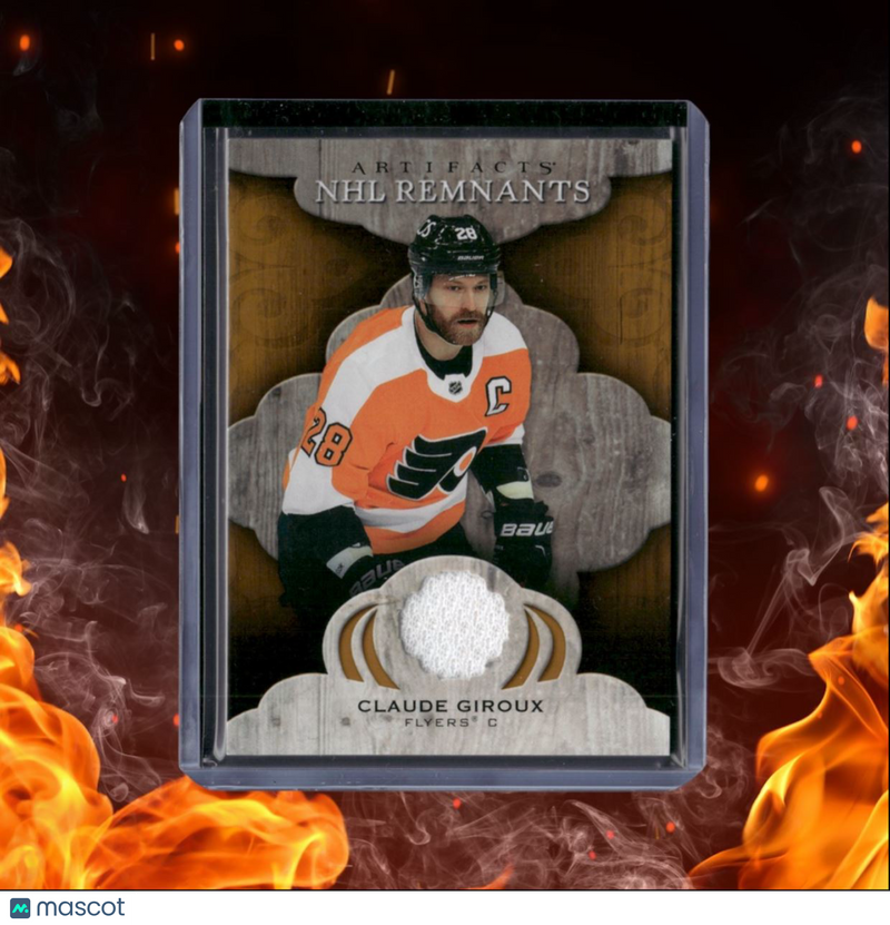 2021-22 Upper Deck Artifacts Claude Giroux NHL Remnants Jersey