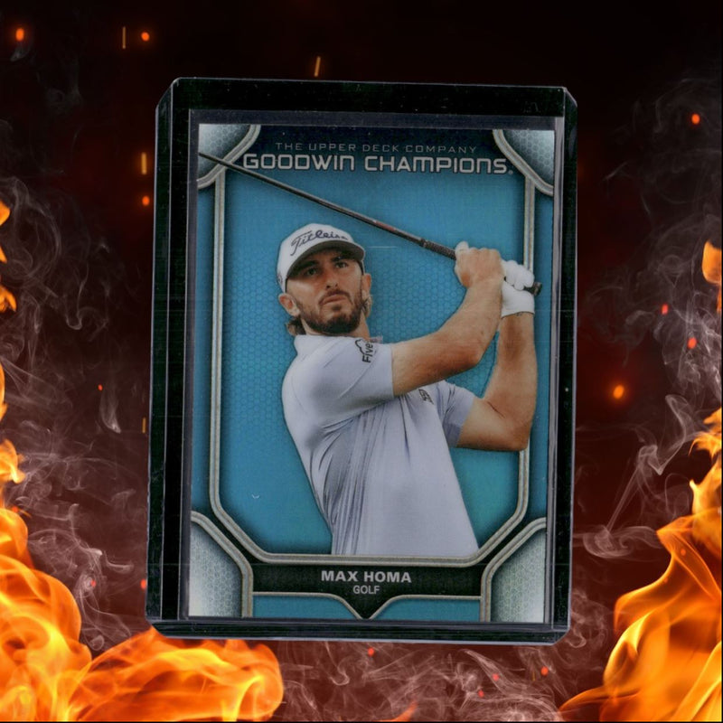 2024 Upper Deck Goodwin Champions Max Homa Platinum Blue