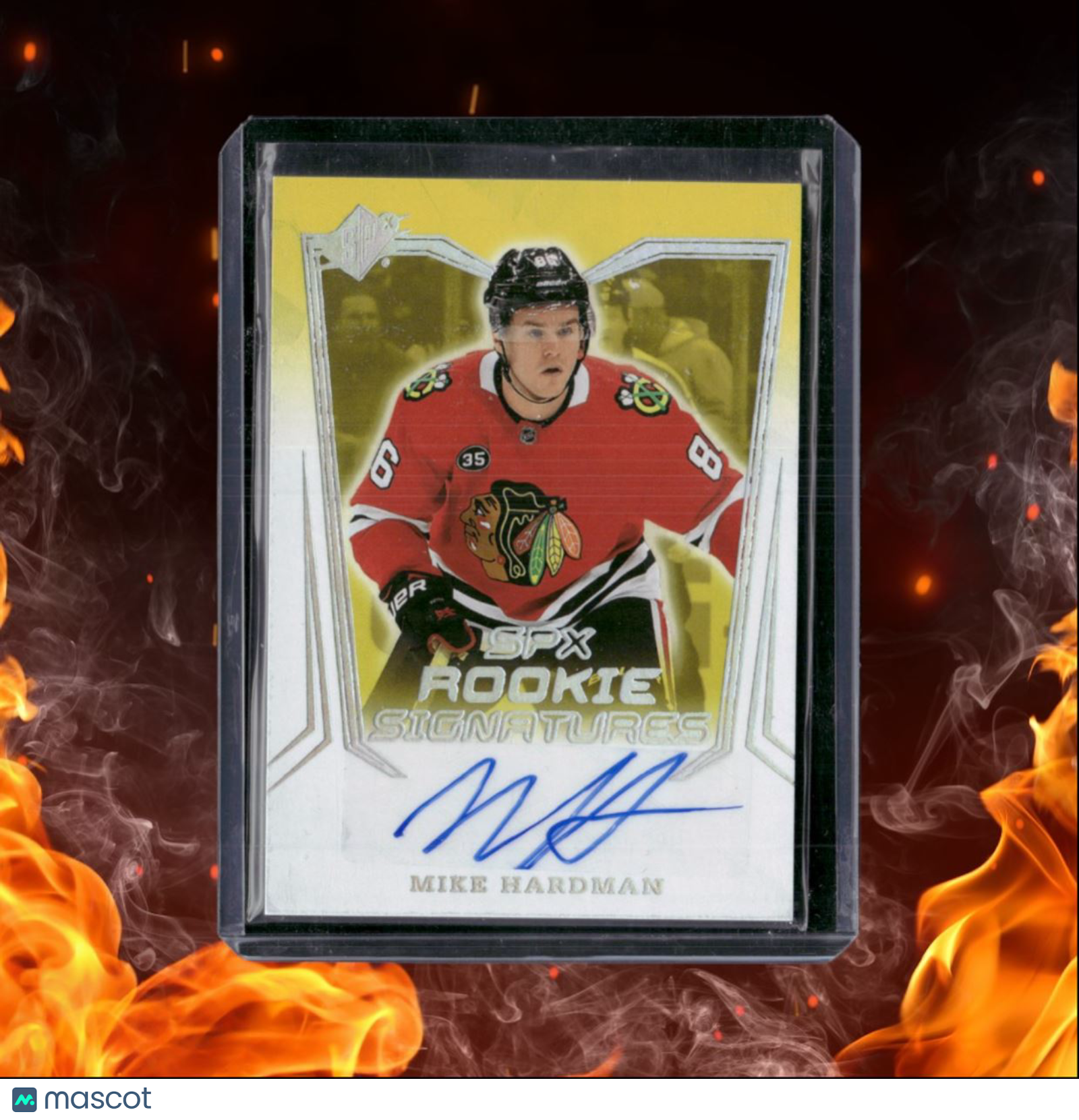 2021-22 Upper Deck SPx Mike Hardman Signatures Rookie Auto #SPXR-MH