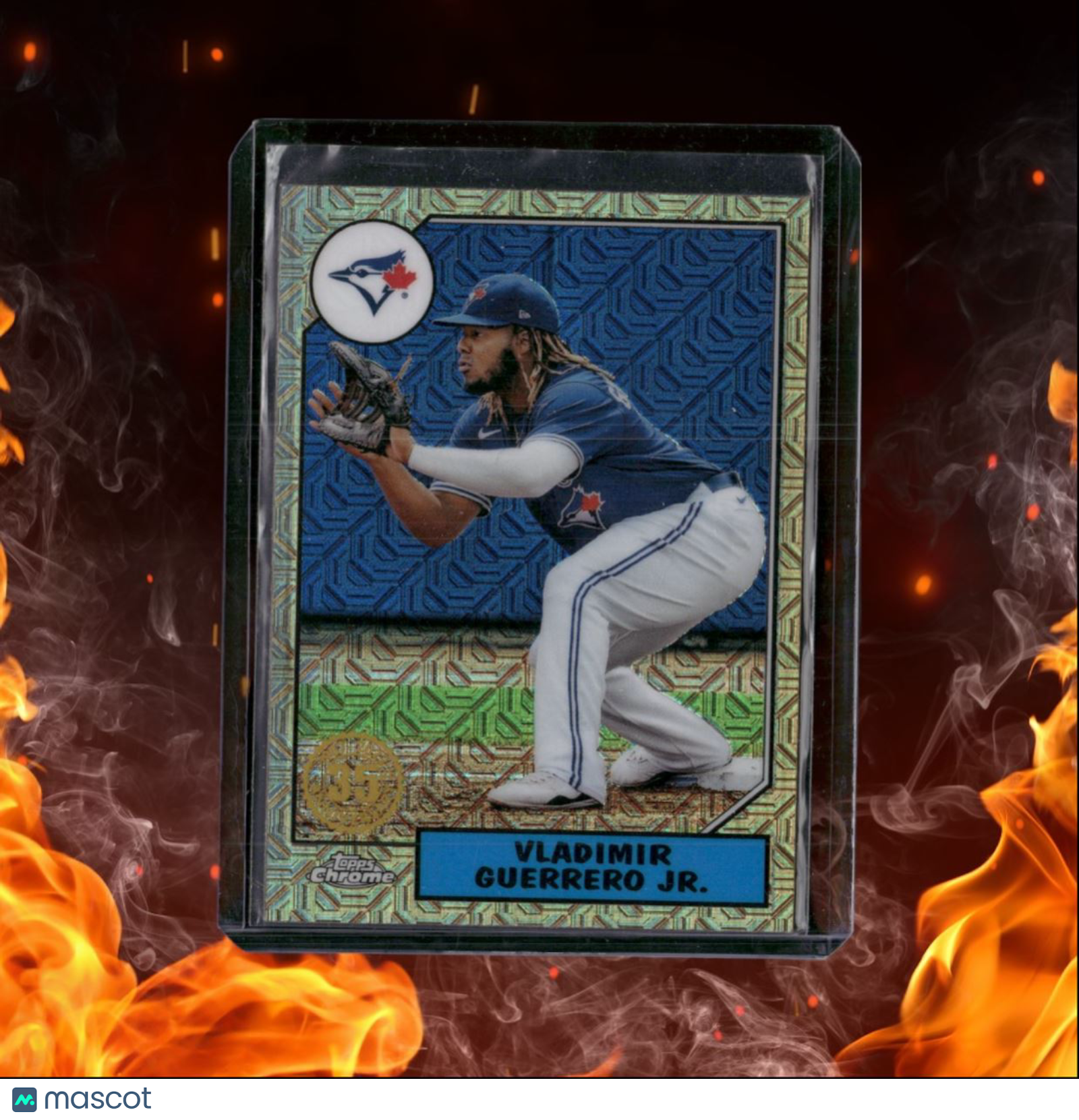 2022 Topps Chrome Vladimir Guerrero Jr. Retro 1987 Mojo Refractor #T87C-19