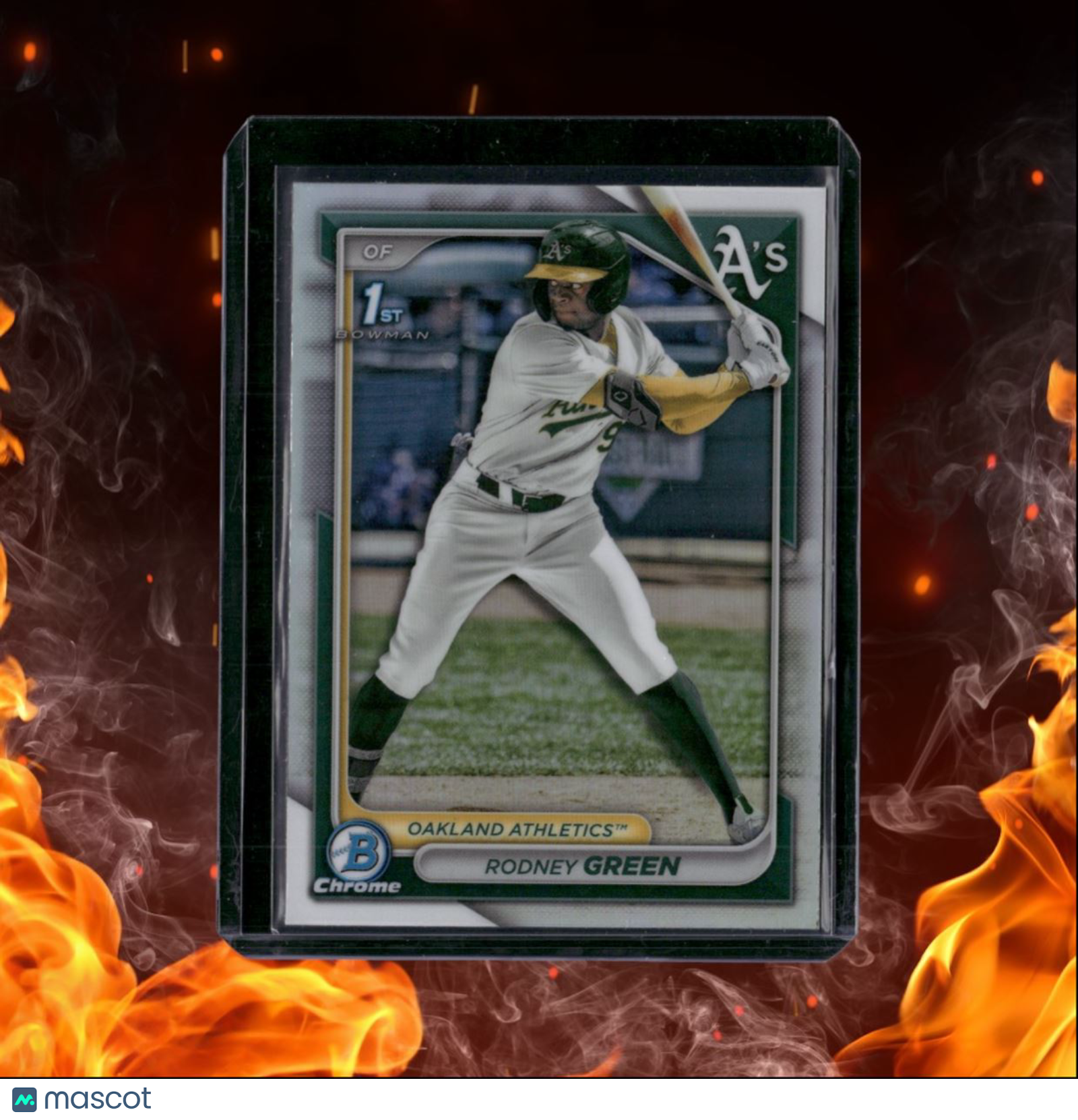 2024 Bowman Chrome Rodney Green 1st Prospect Refractor #BDC-187