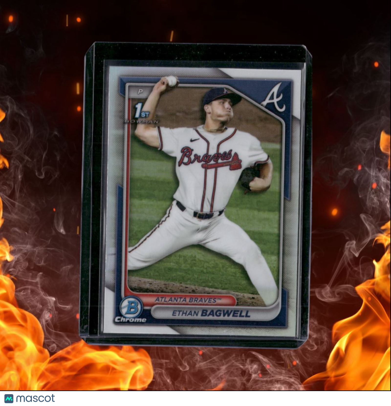 2024 Bowman Chrome Ethan Salas 1st Prospect Refractor #BDC-181