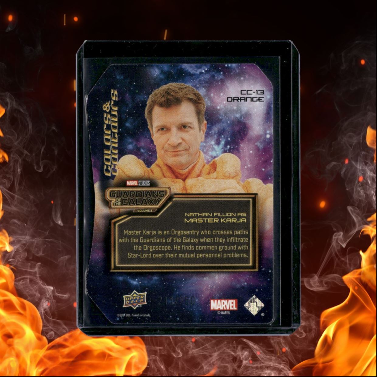 2024 Marvel Guardians of the Galaxy Vol. 3 Master Karja Nathan Fillion Colors &