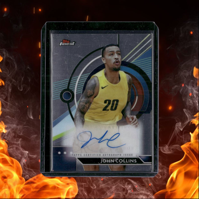 2023-24 Topps Finest Basketball John Collins Auto