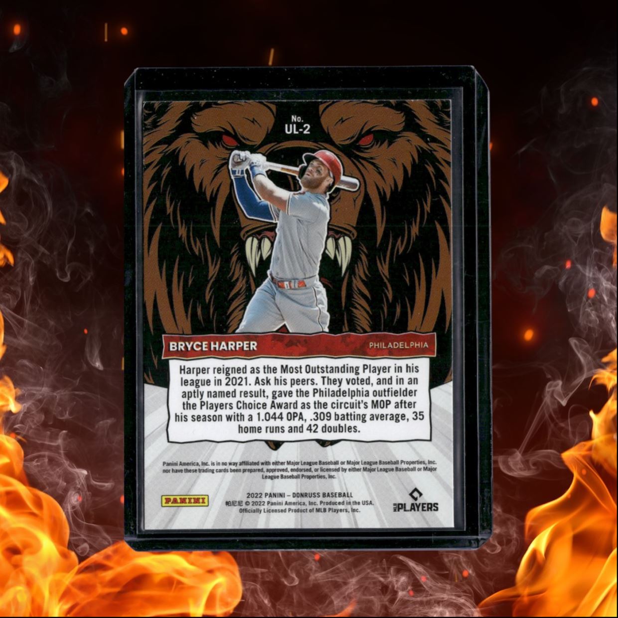 2022 Panini Donruss Bryce Harper Unleashed #UL-2