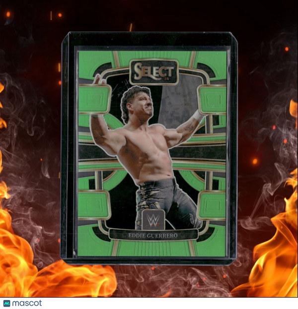 2024 Panini Select Eddie Guerrero Lime Green Prizm 15/75 #11