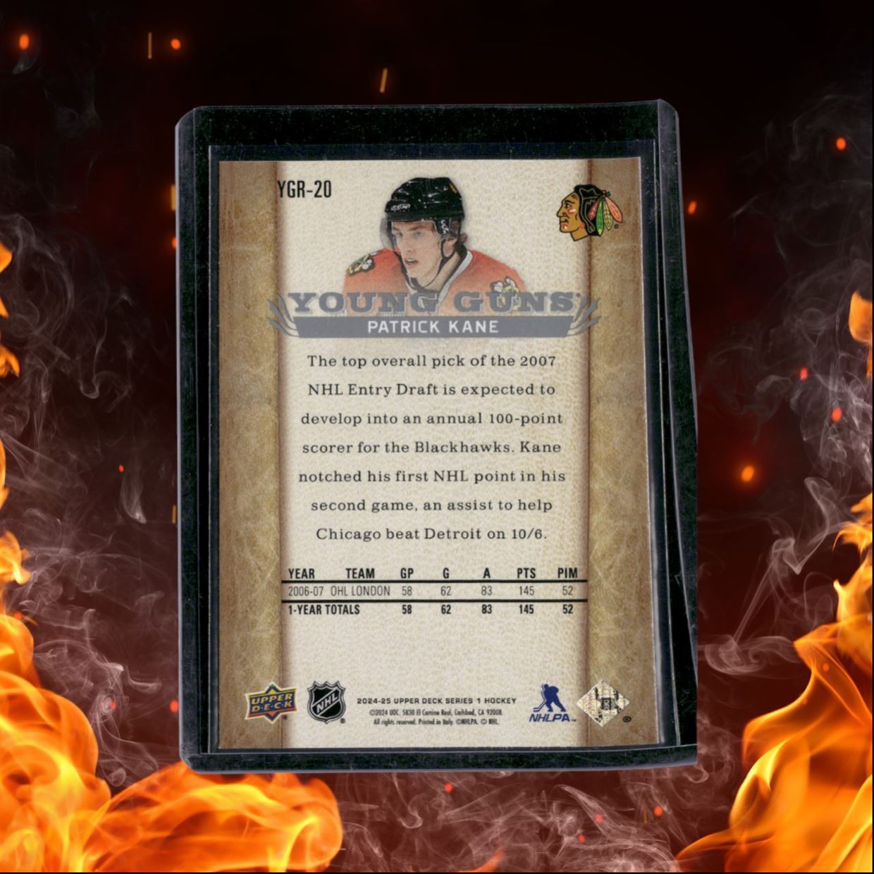 2024-25 Upper Deck Patrick Kane Young Guns Renewed #YGR-20