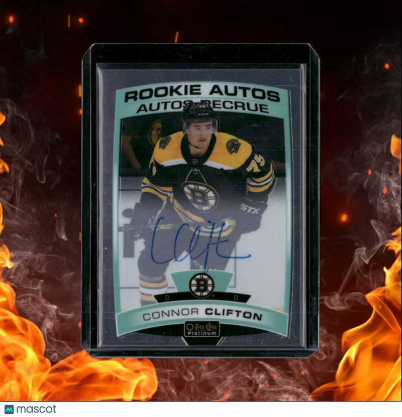 2019-20 O-Pee-Chee Platinum Connor Clifton Rookie Auto