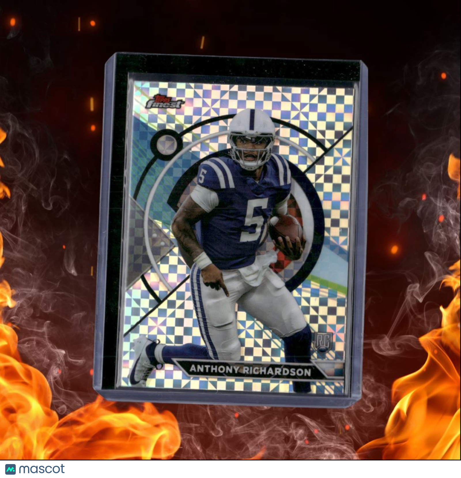 2024 Topps Composite Football Anthony Richardson Finest X-Fractor Rookie #194