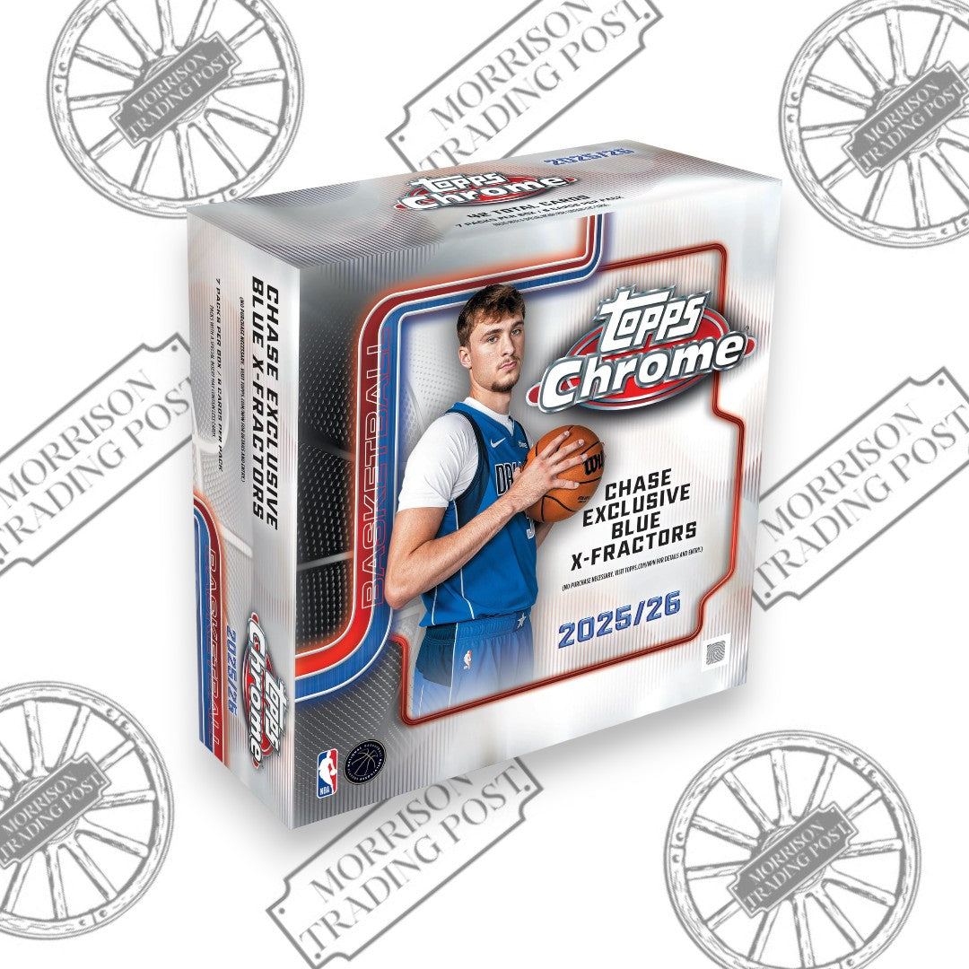 2025-26 Topps Chrome Basketball Mega Box